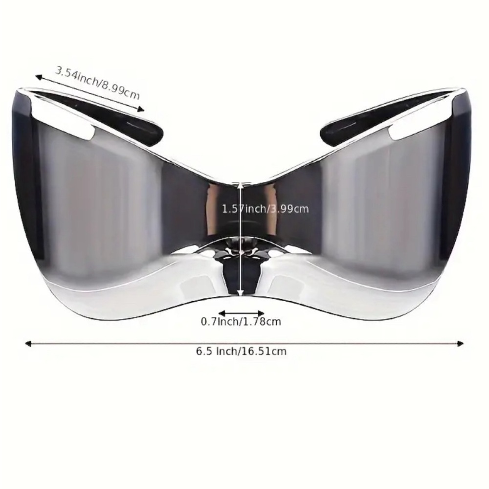 Streetwear Punk Rock Goth Sunglasses Y2k (unisex) - Picture 2 of 7